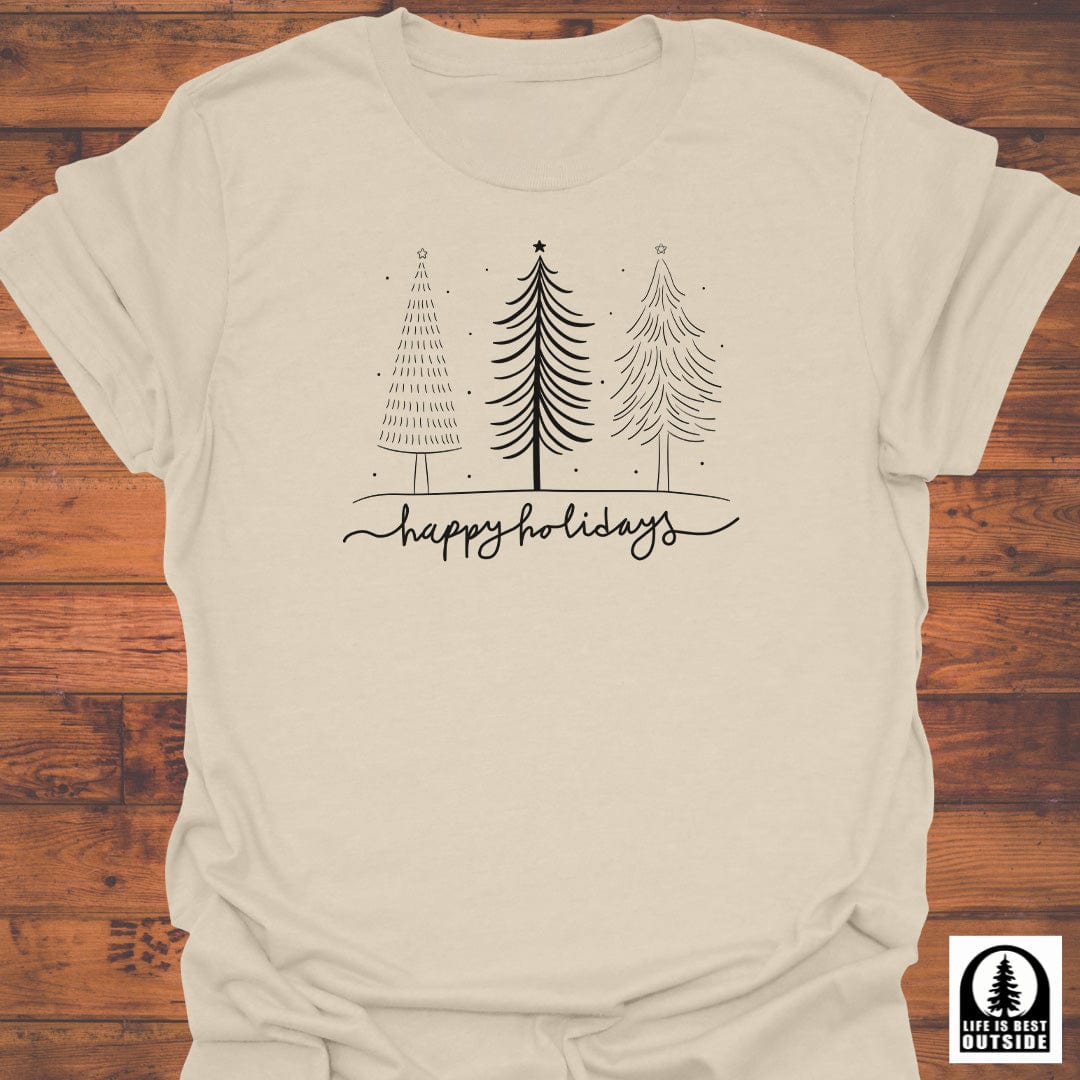 Elegant Holiday Strokes T-Shirt