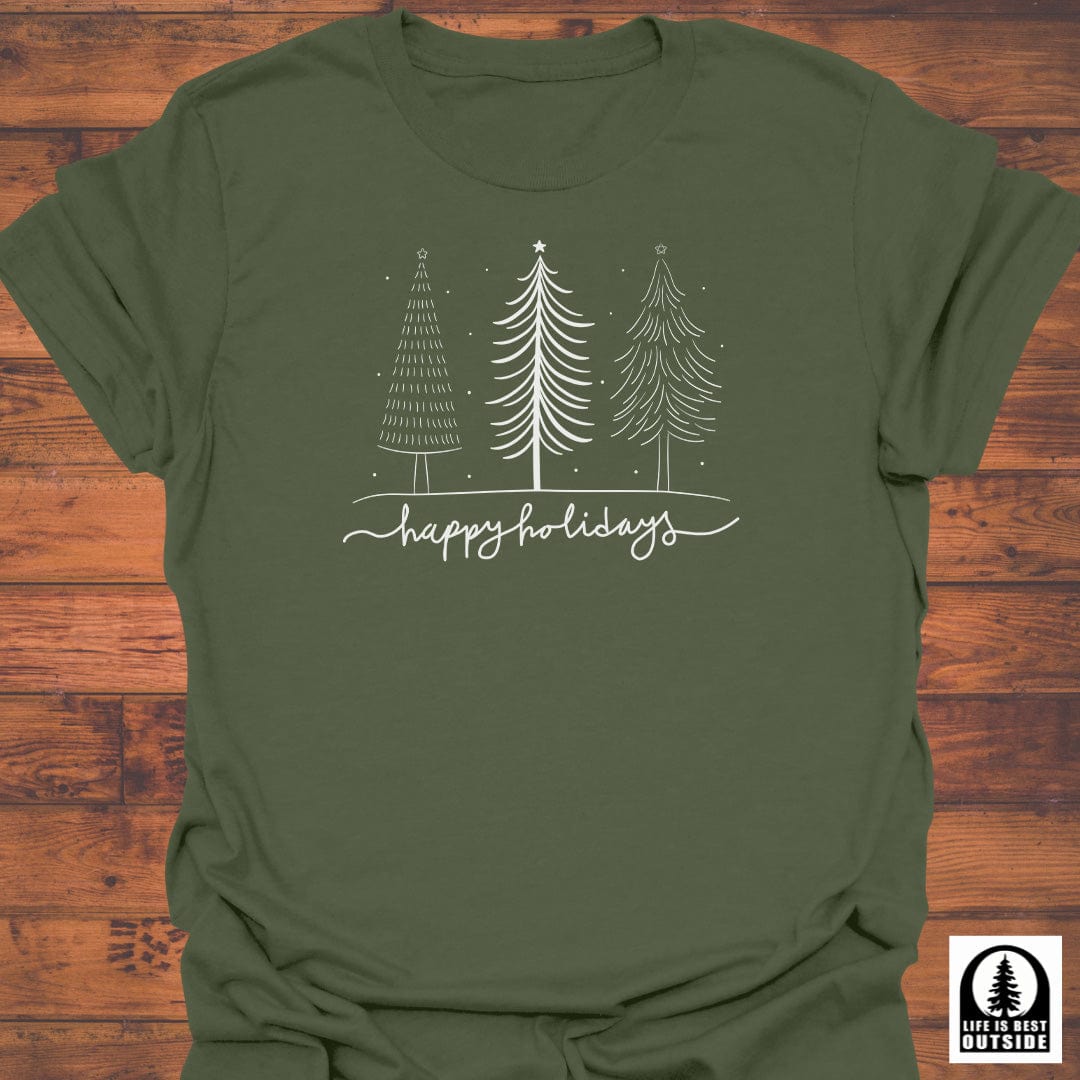 Elegant Holiday Strokes T-Shirt