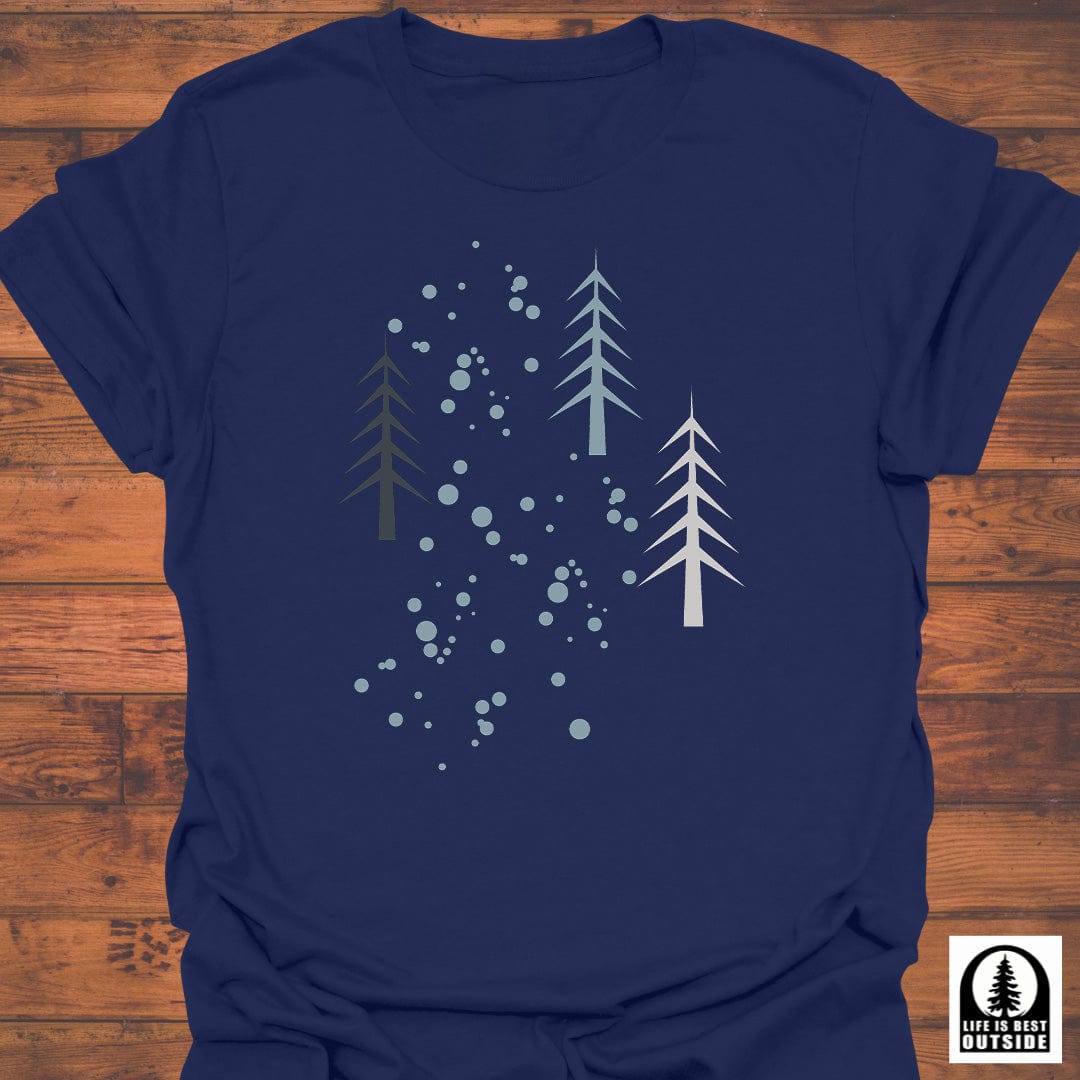 Silent Snowfall Serenade T-Shirt