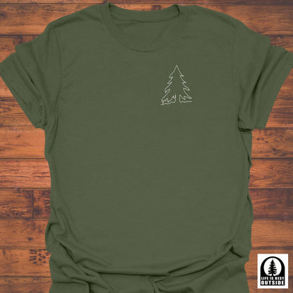 Shadowed Pine T-Shirt