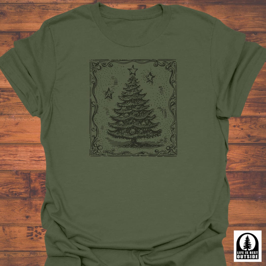 Victorian Christmas Tree T-Shirt