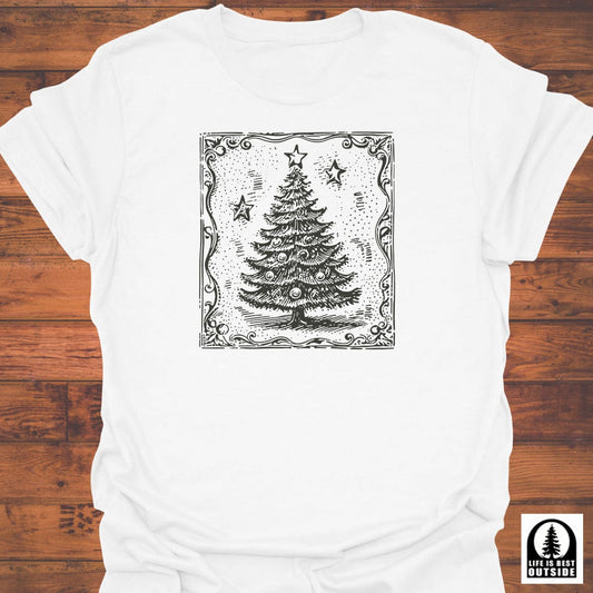 Victorian Christmas Tree T-Shirt