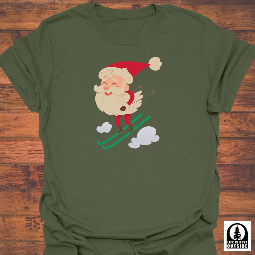 Santa's Ski Adventure T-Shirt