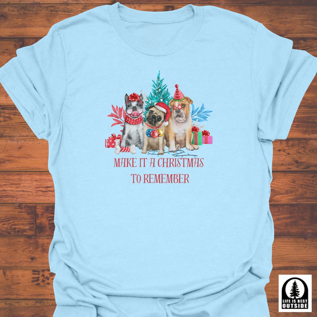 Festive Pups Celebration T-Shirt