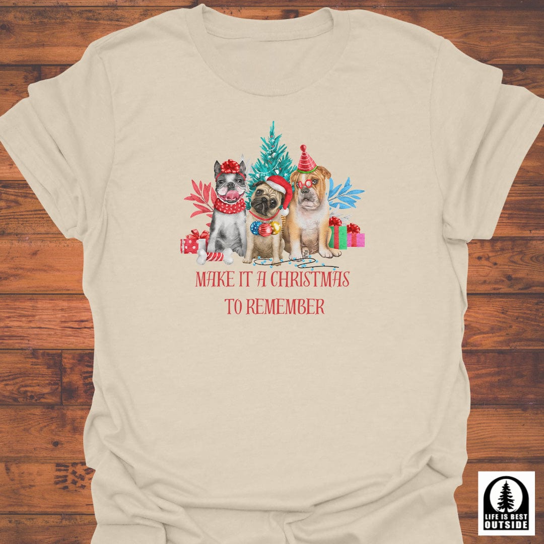 Festive Pups Celebration T-Shirt