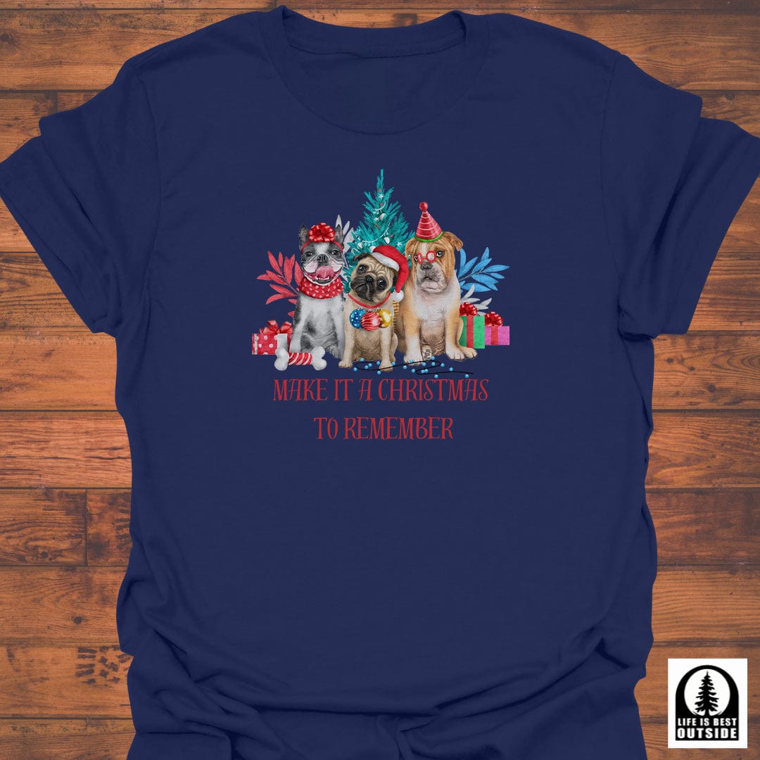 Festive Pups Celebration T-Shirt