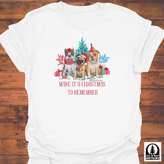 Festive Pups Celebration T-Shirt