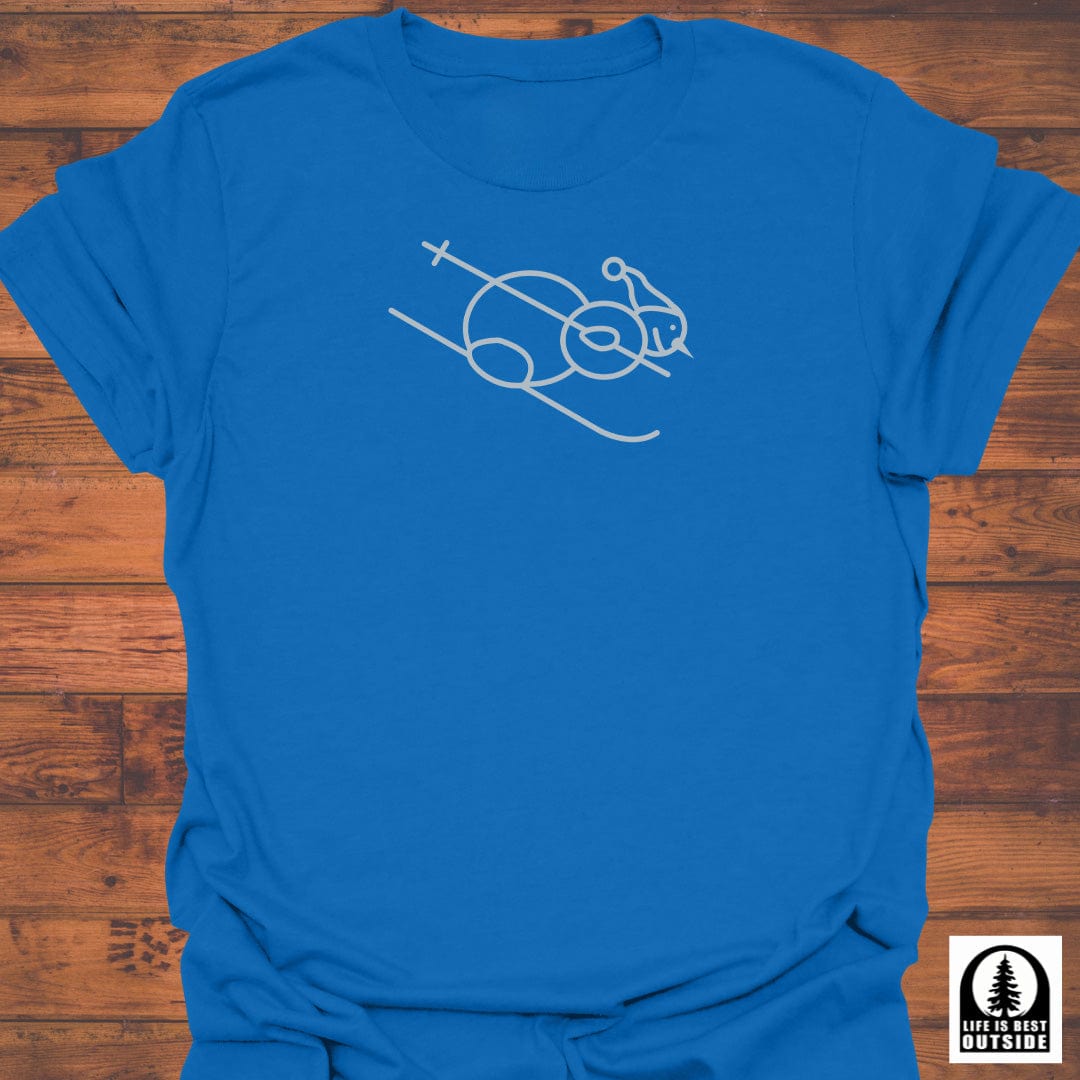 Slalom Snowman T-Shirt