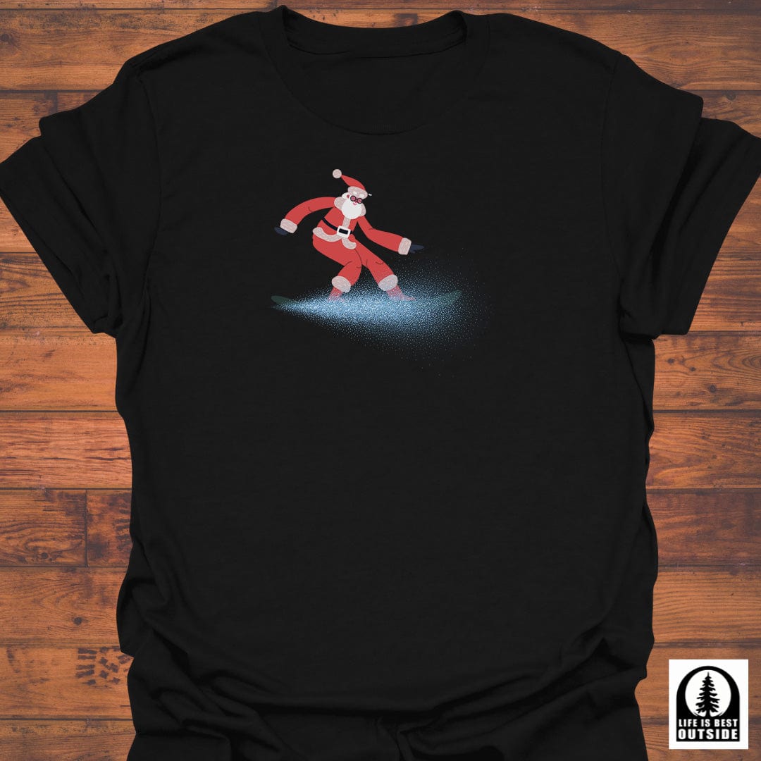 SnowBoard Santa T-Shirt