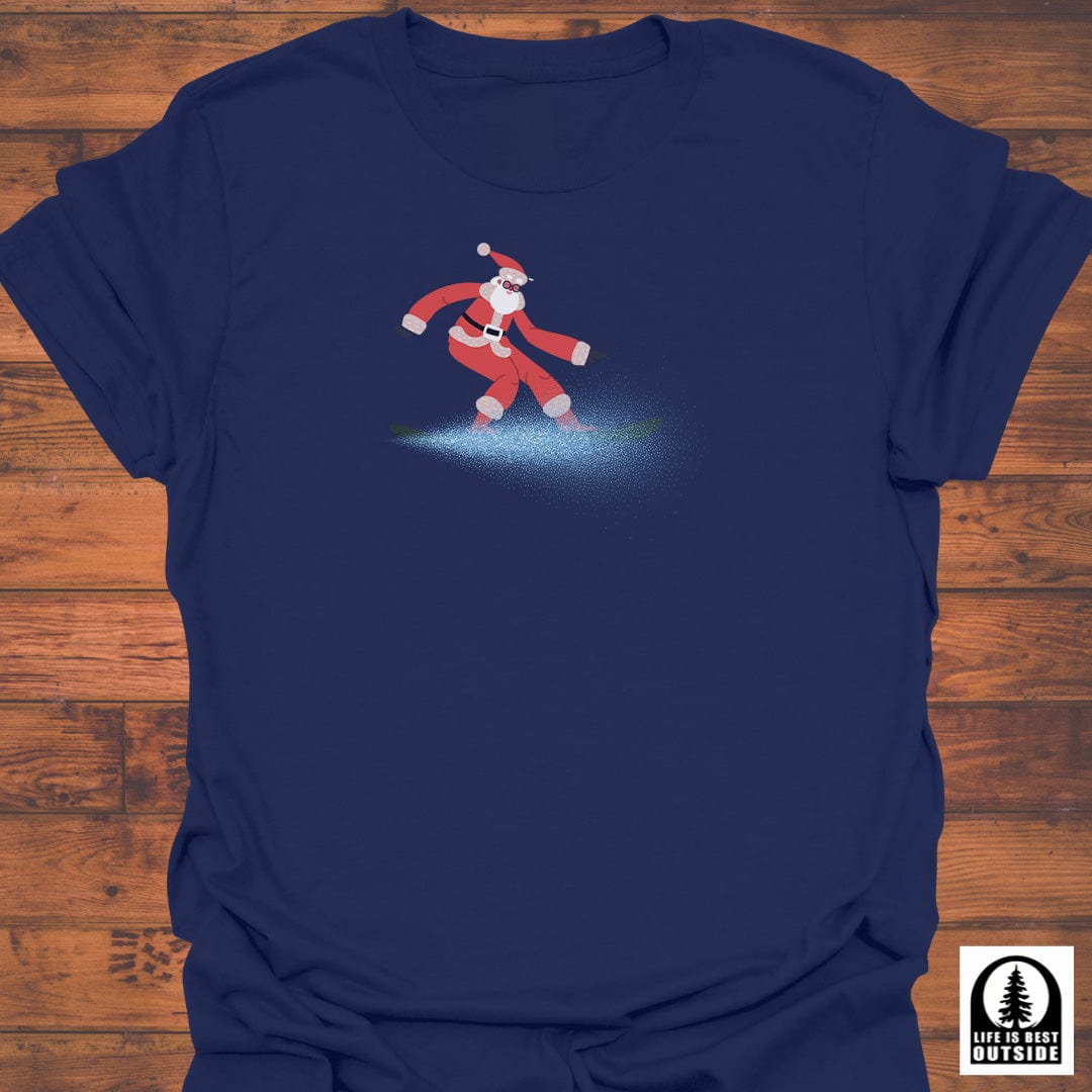 SnowBoard Santa T-Shirt