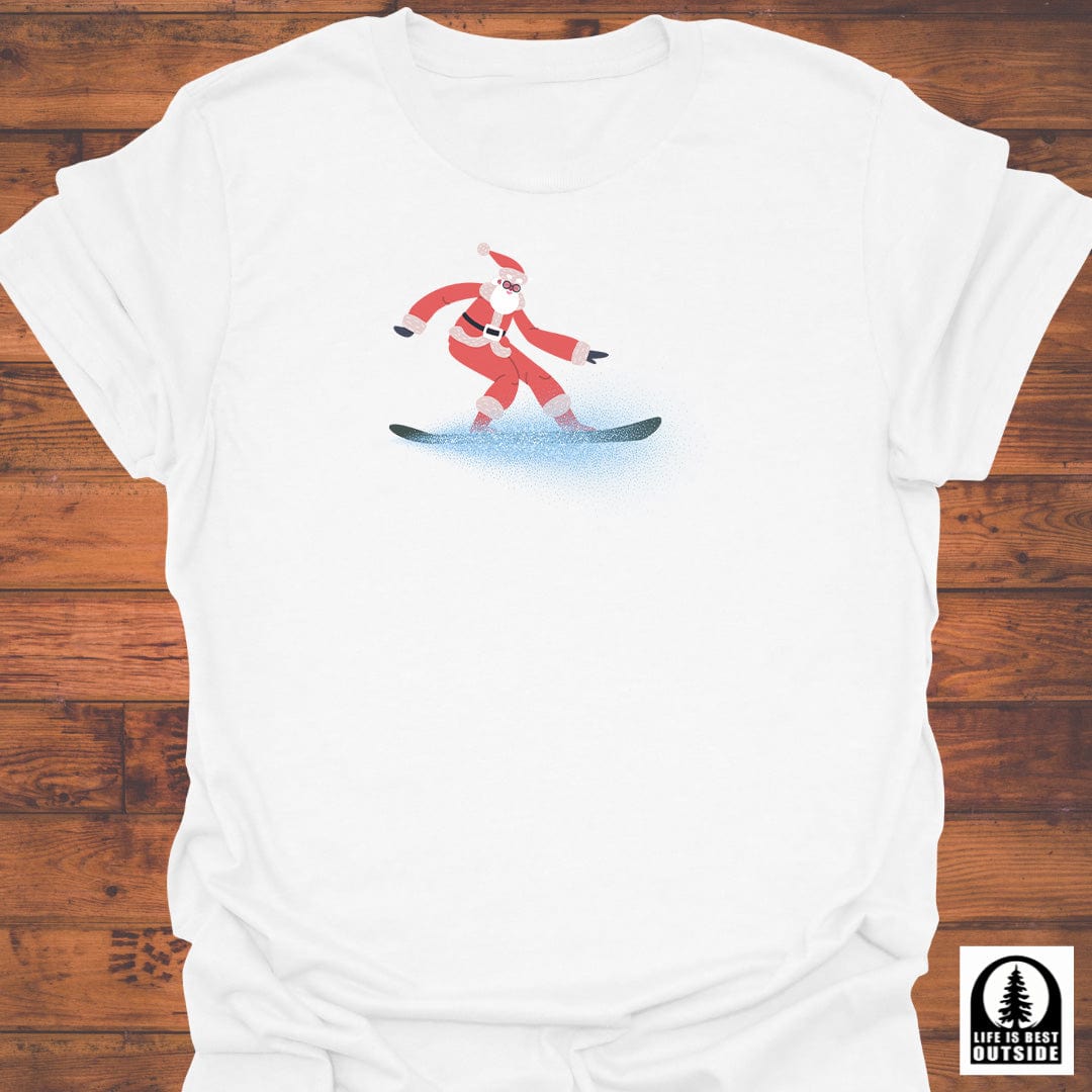 SnowBoard Santa T-Shirt