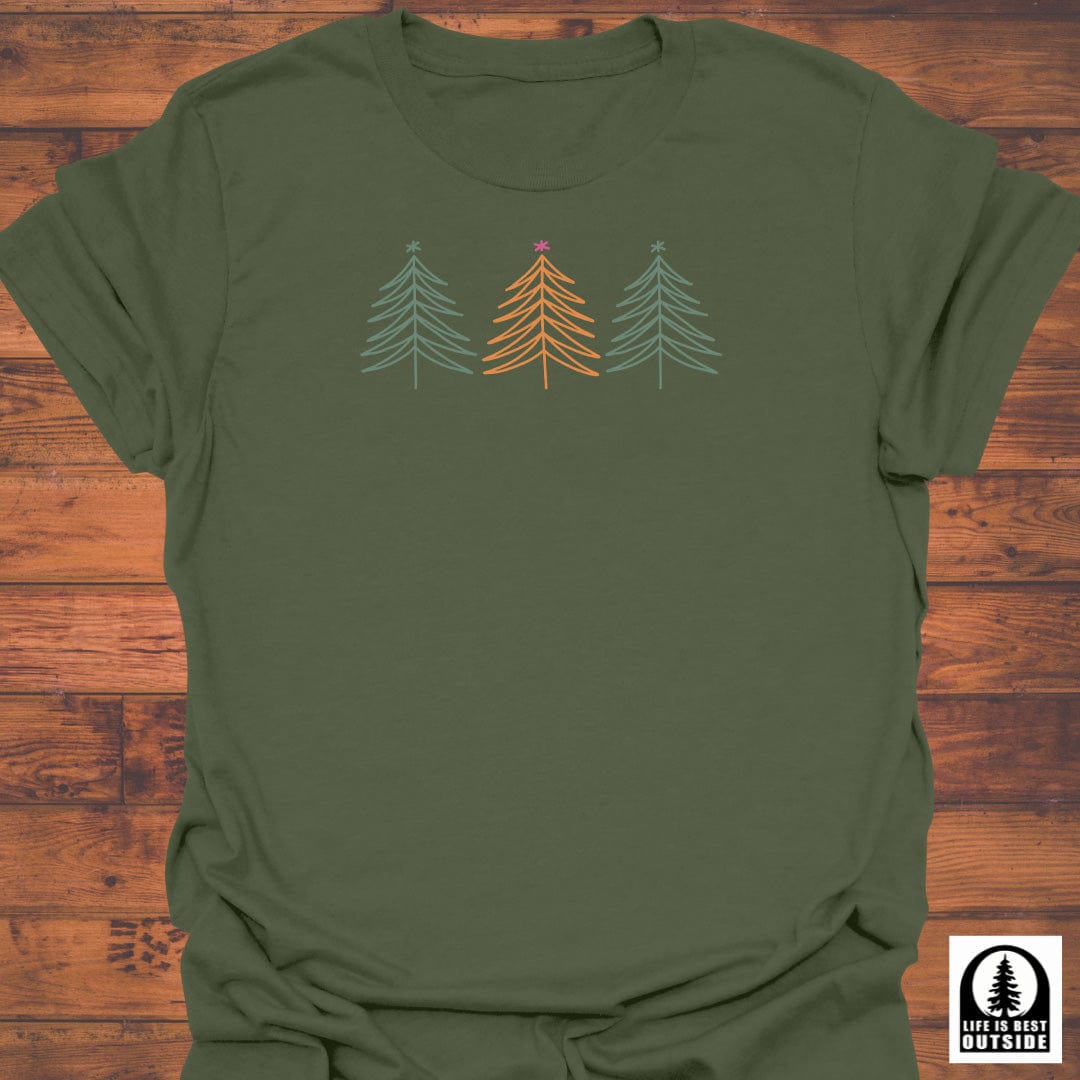 Trio of Festive Firs T-Shirt