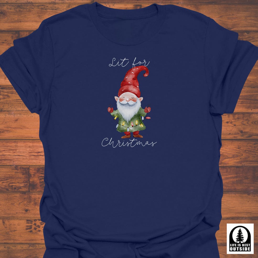 Festive Glow Gnome T-Shirt