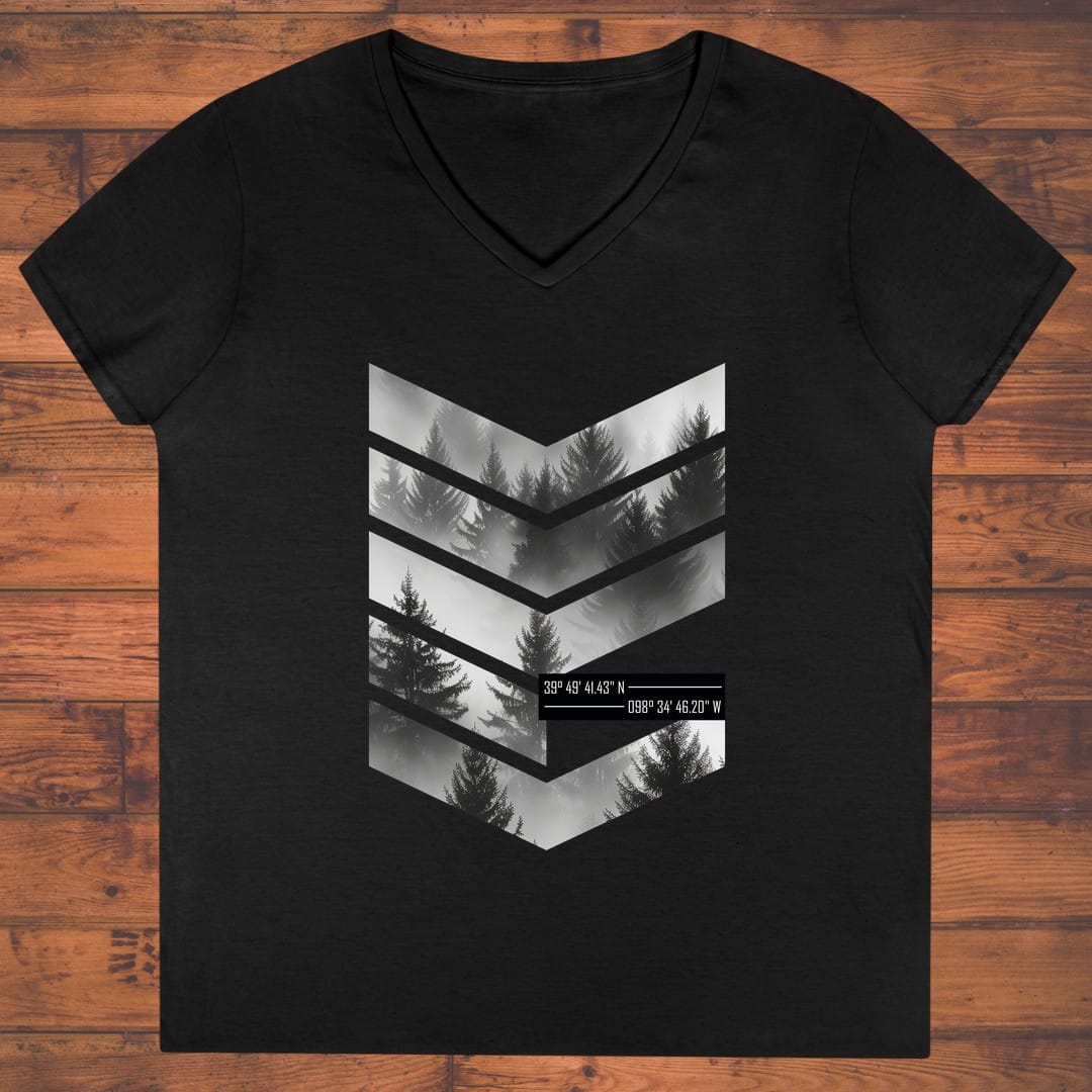 Misty Center Ladies' V-Neck