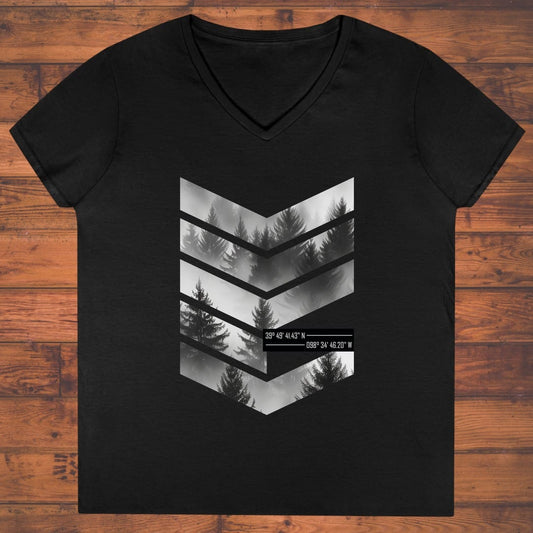 Misty Center Ladies' V-Neck