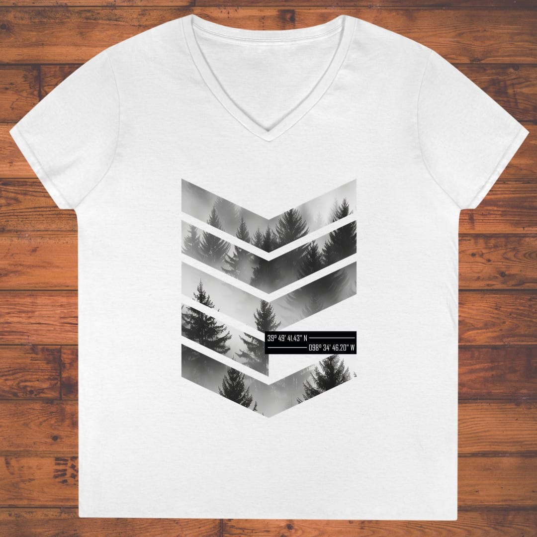Misty Center Ladies' V-Neck