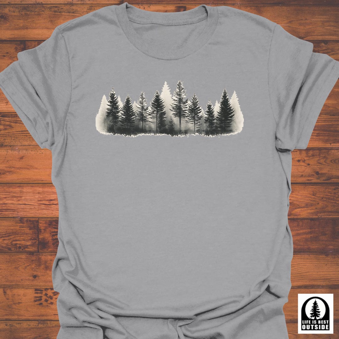 Foggy Treeline T-Shirt