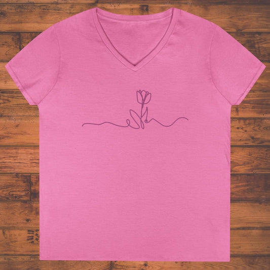 Daybreak Blossom Ladies' V-Neck