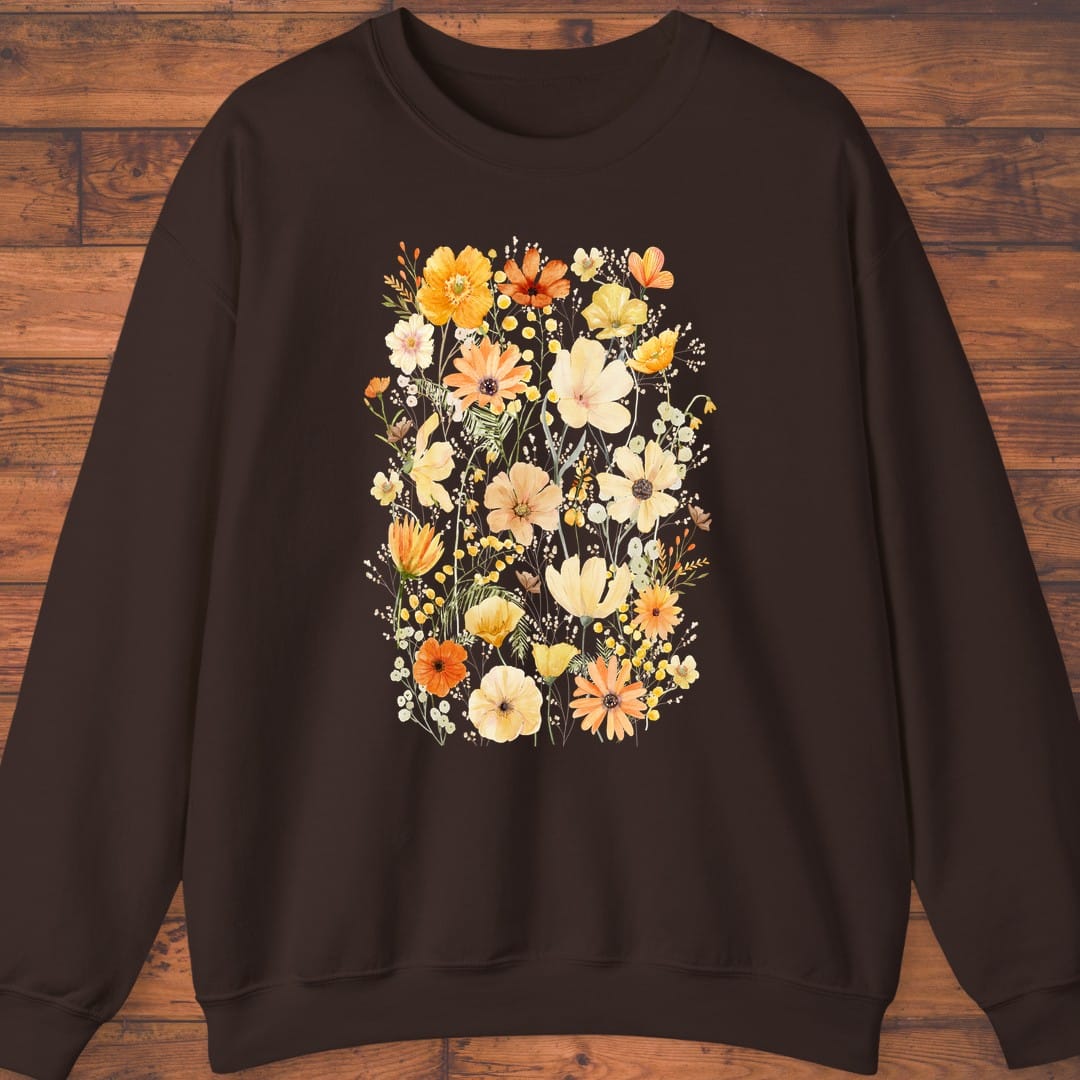 Sunlit Blossom Symphony Sweatshirt