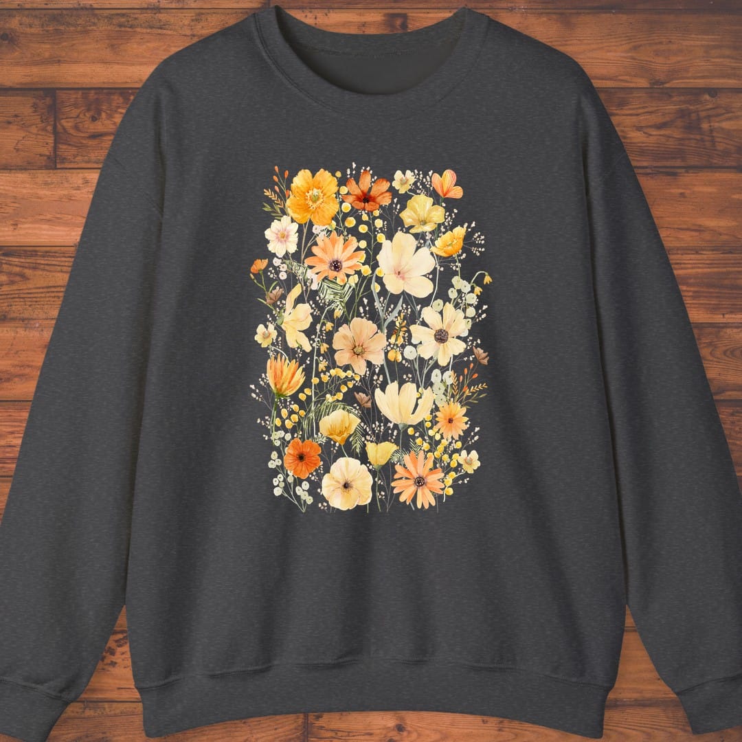 Sunlit Blossom Symphony Sweatshirt