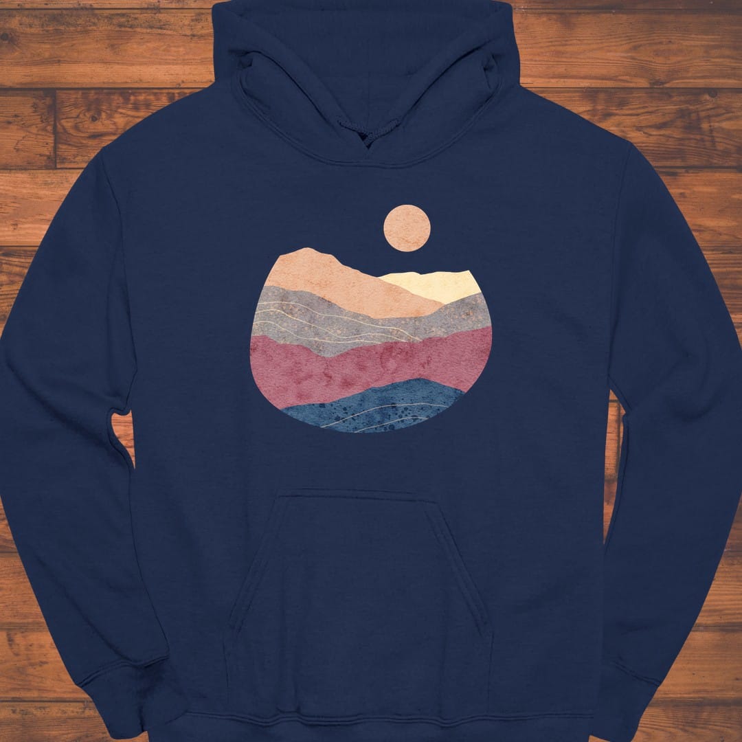 Layered Horizon Hoodie