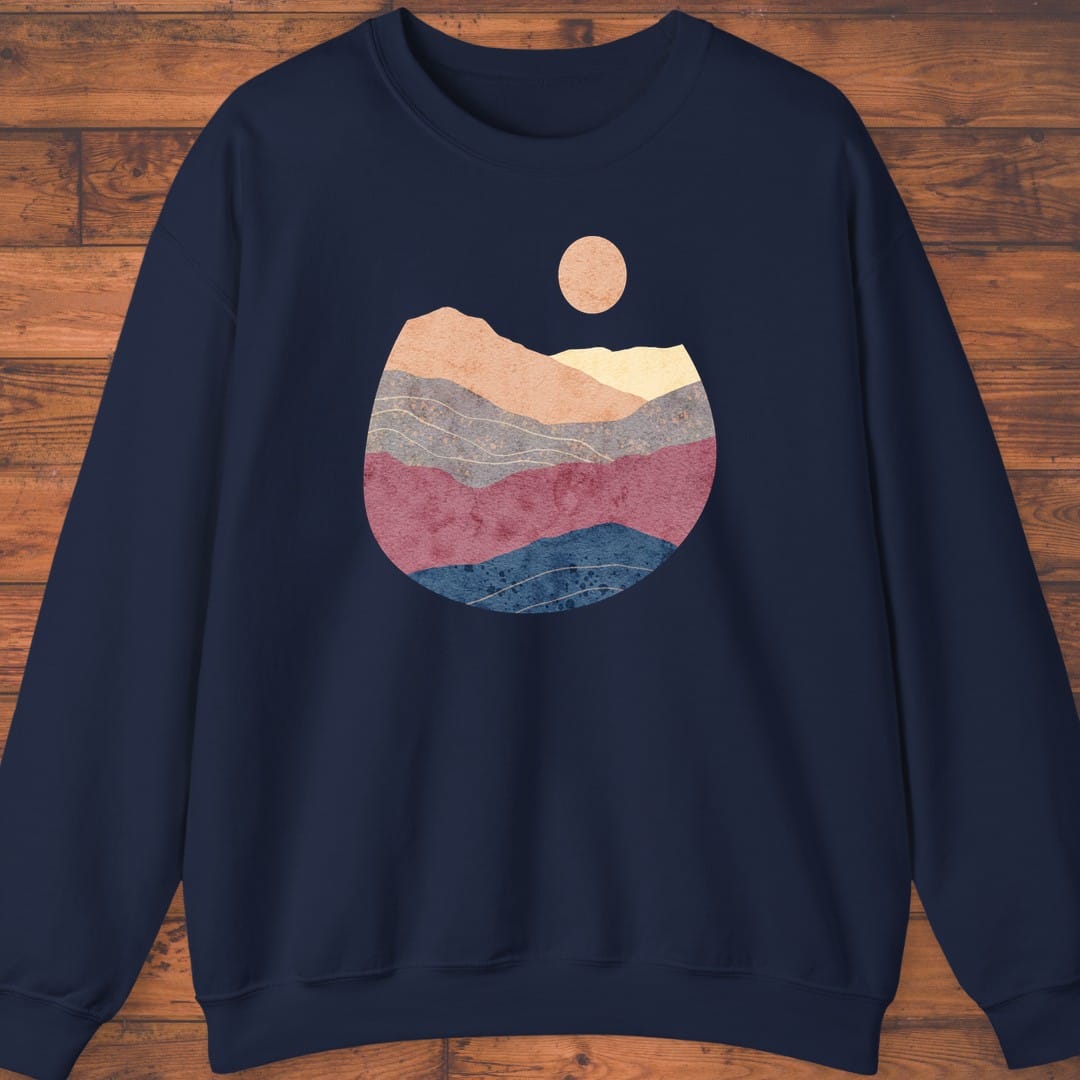 Layered Horizon Sweatshirt