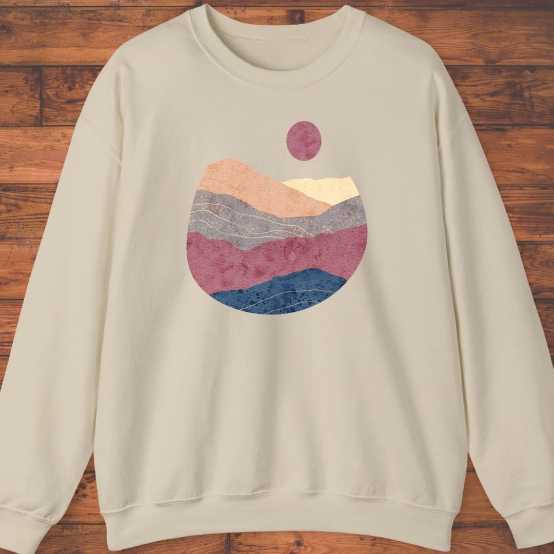 Layered Horizon Sweatshirt