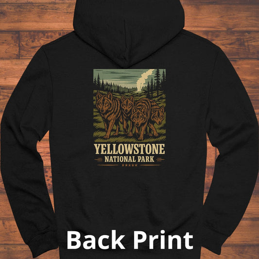 The Wolves of Yellowstone Hoodie