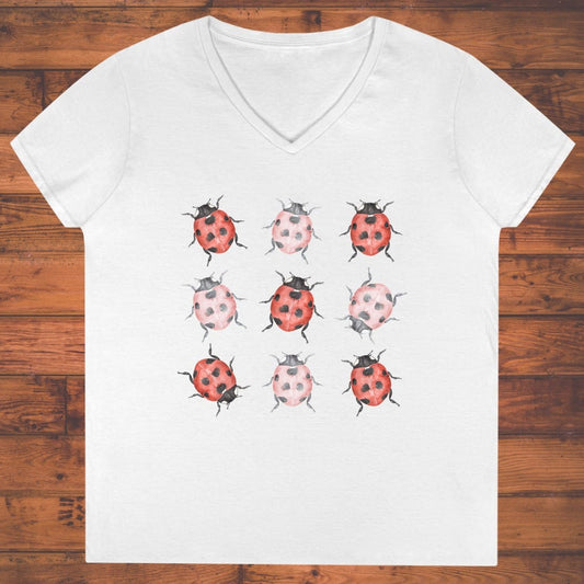Lucky Dots Ladies' V-Neck