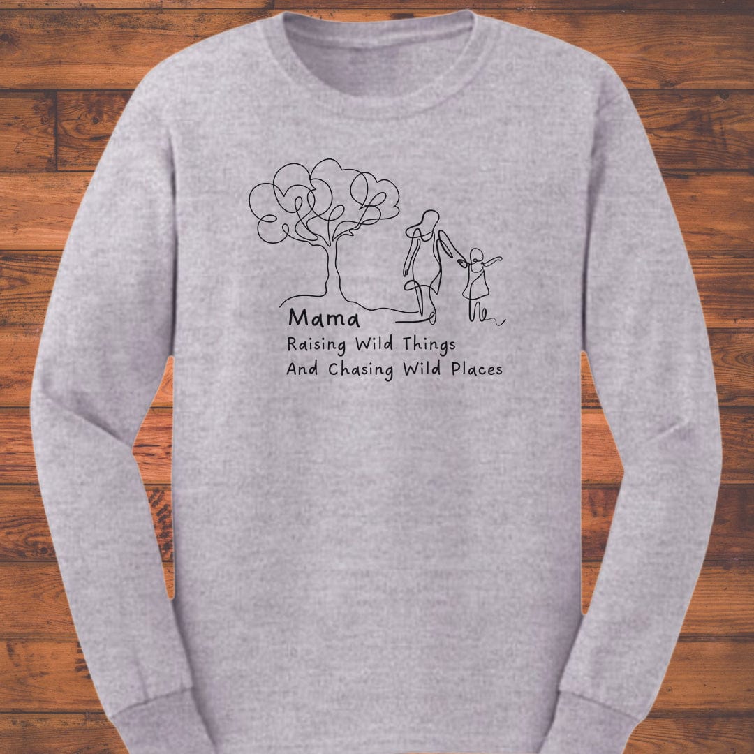 Raising Wild Things Long Sleeve T-Shirt