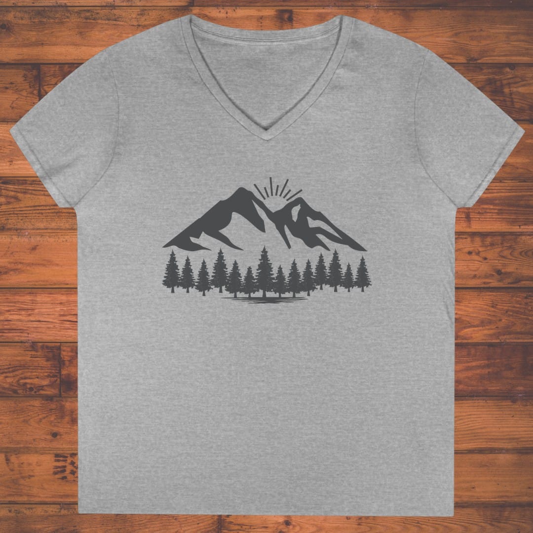 Dawn at the Heights Ladies' V-Neck