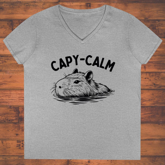 Capy-Calm Ladies' V-Neck