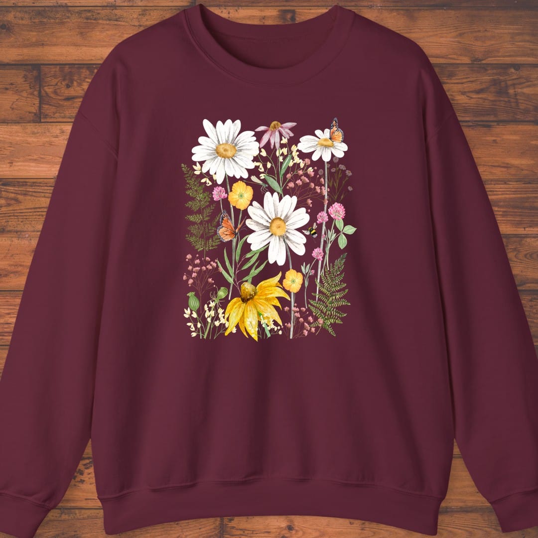 Among Wildflowers Sweatshirt