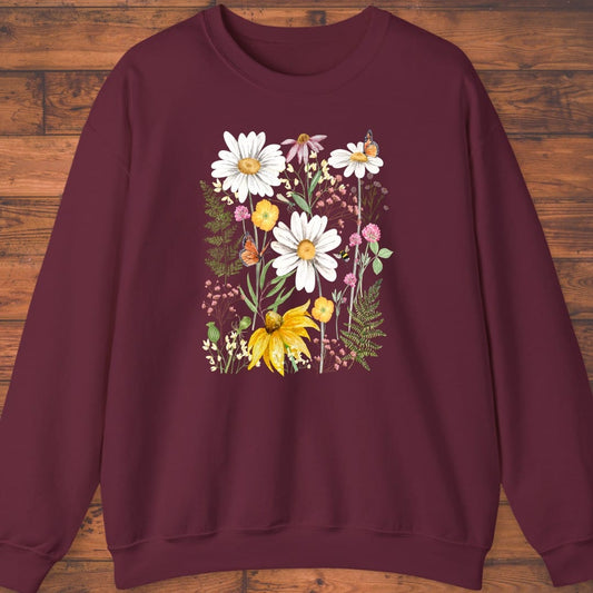 Among Wildflowers Sweatshirt