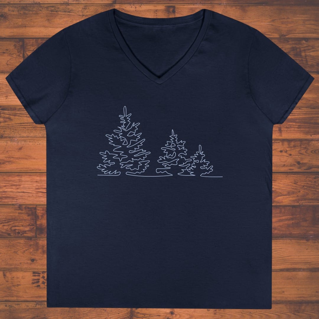 Evergreen Line Ladies' V-Neck