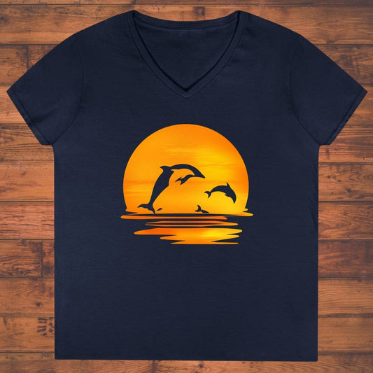 Golden Leap Ladies' V-Neck