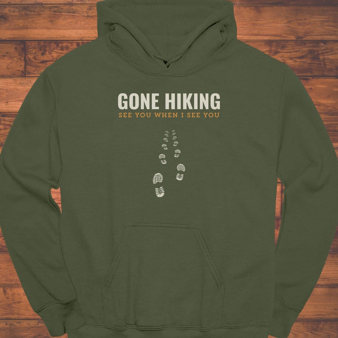 Gone Hiking Hoodie