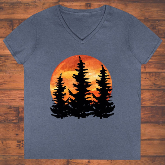 Ember Pines Ladies' V-Neck