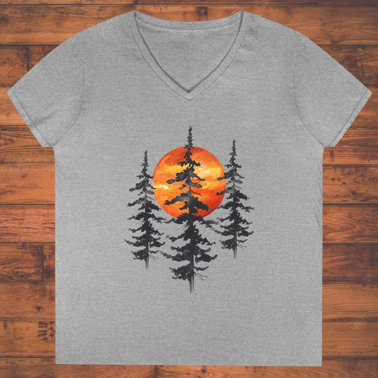 Firesky Grove Ladies' V-Neck