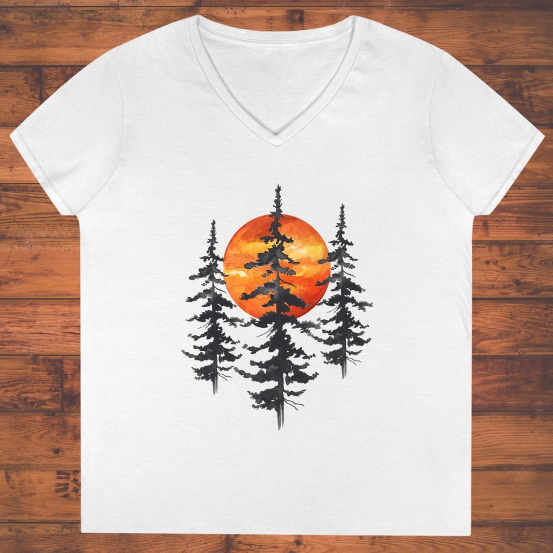 Firesky Grove Ladies' V-Neck