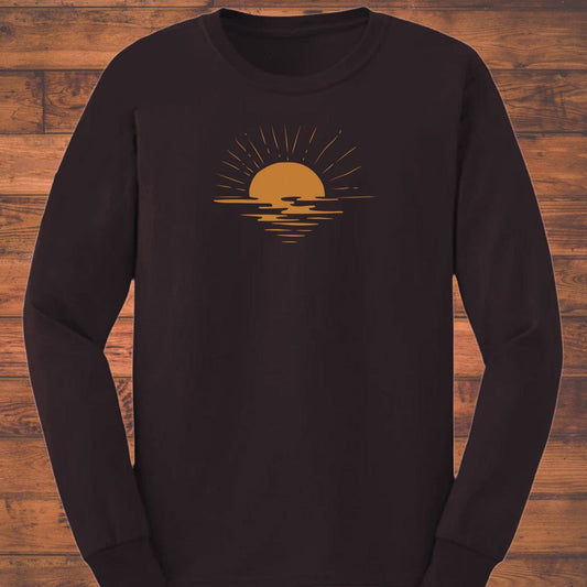 Golden Quiet Long Sleeve T-Shirt