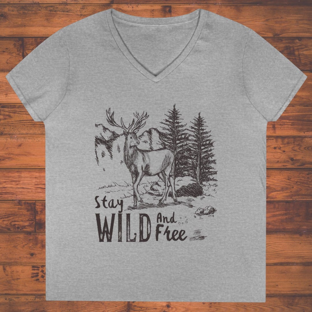 Wapiti Spirit Ladies' V-Neck