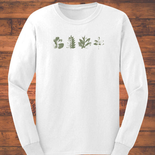 Forest Stamps Long Sleeve T-Shirt