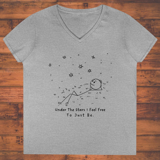 Cosmic Peace Ladies' V-Neck