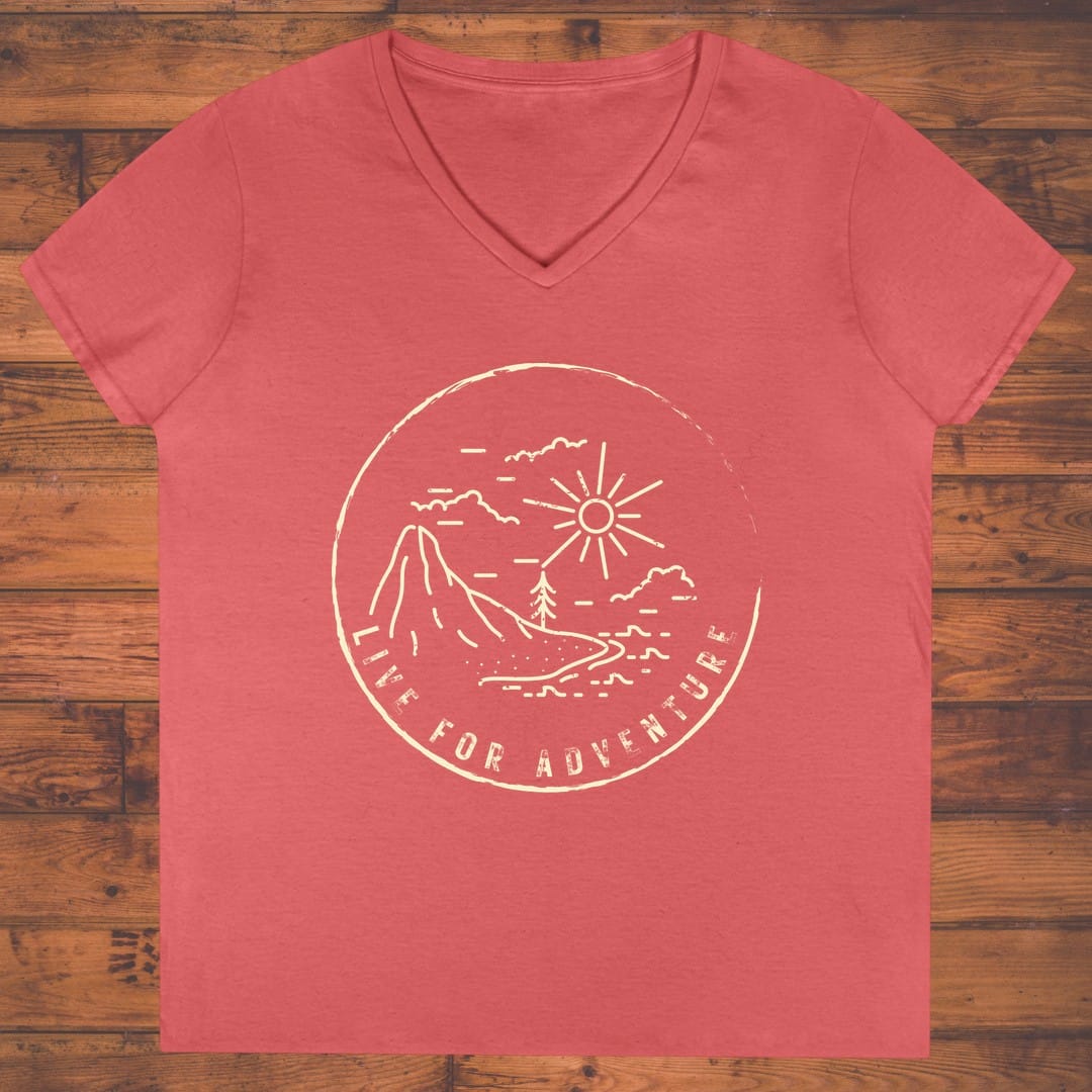 Adventure Calling Ladies' V-Neck