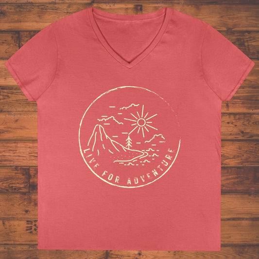 Adventure Calling Ladies' V-Neck