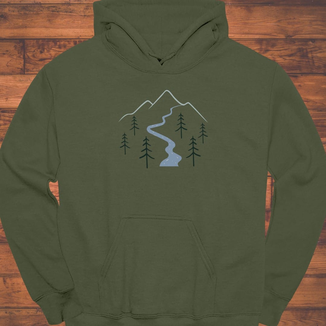 Evergreen Current Hoodie
