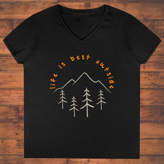 Outside Essence Ladies' V-Neck