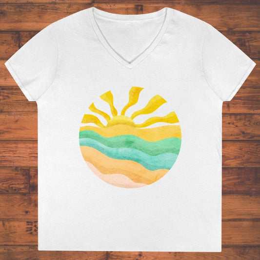 Golden Drift Ladies' V-Neck