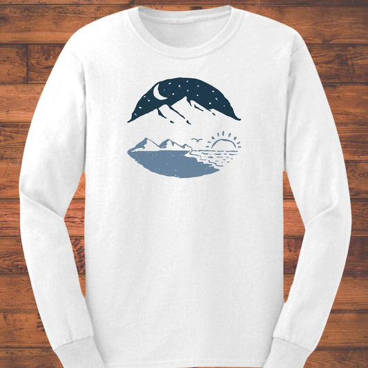 Dual Horizon Long Sleeve T-Shirt